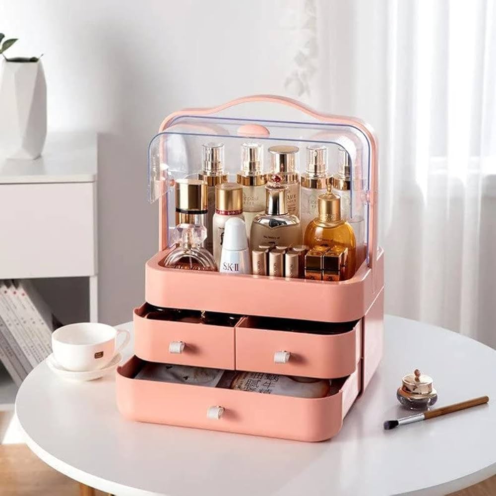 51VrmgNfbjL._AC_UF1000_1000_QL80.jpg Modern Cosmetic Organizer - Image 1
